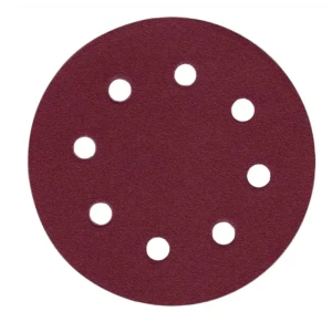 Абразивный круг Velcro Dexter P80, 8 отверстий, D180 мм