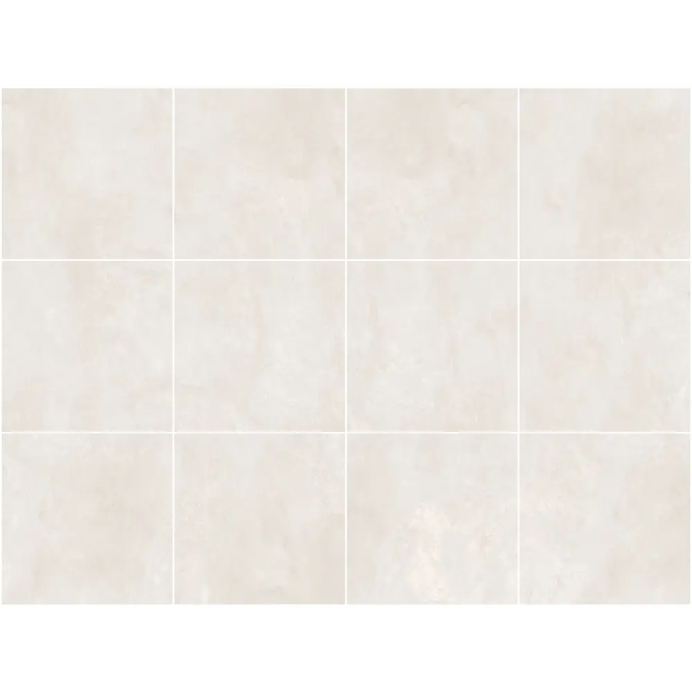 Глазурованный керамогранит Duna Alpha Blanco Polish Sugar 60x60 см 1.44 м² лаппатированный цвет белый STLM-2019287 - Вид №1