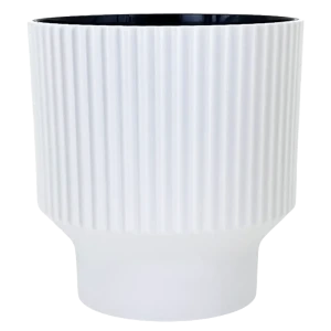 Кашпо Evergreen Design Аркада 28x30x30 см v16.2 л пластик белый
