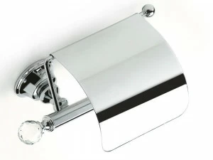 Stilhaus Держатель туалетной бумаги из хромированной латуни с крышкой Smart light Sl11c