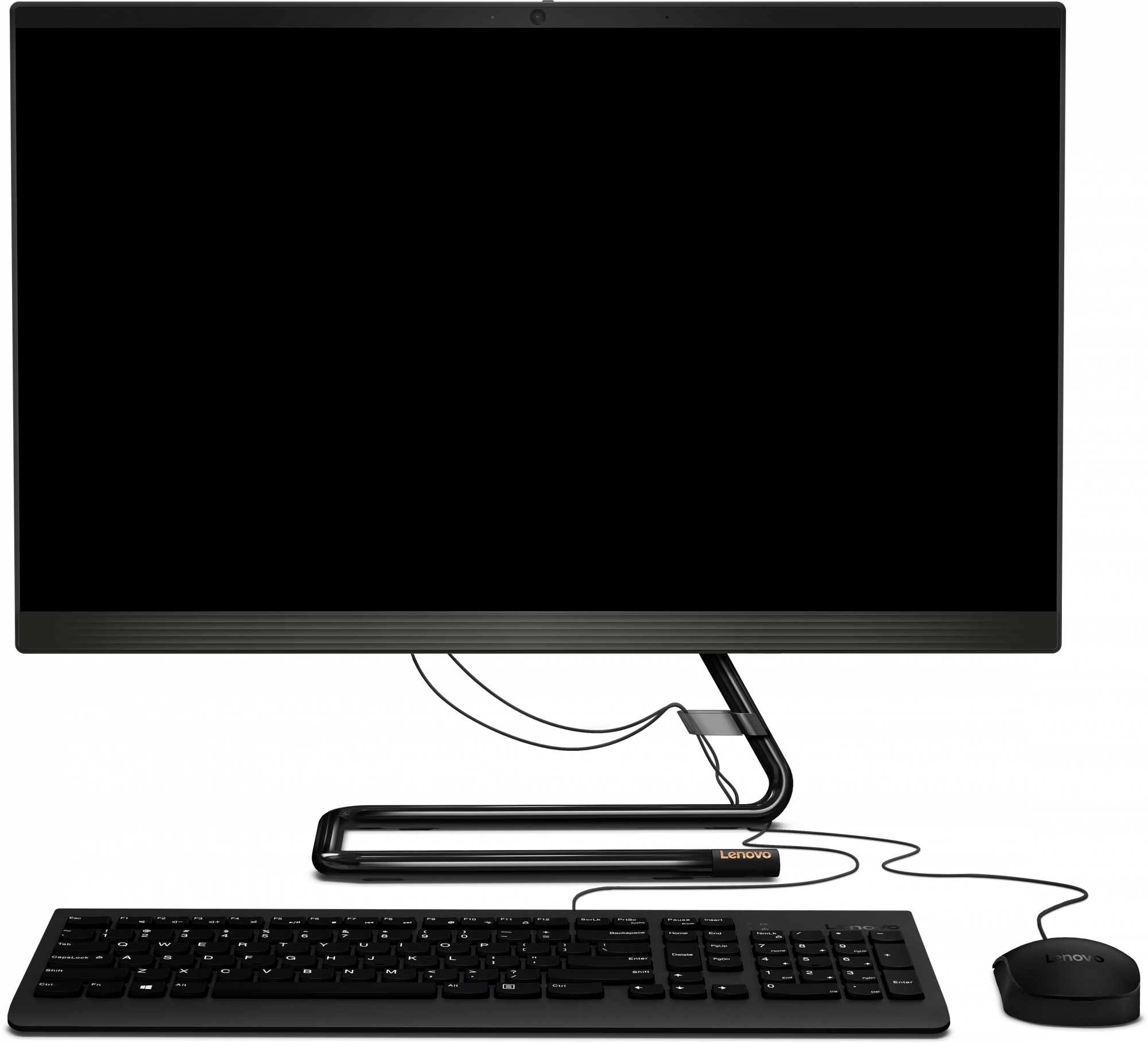 F0EW0011RK ideacentre aio 3 24are05 23.8"(1920x1080)/amd ryzen 3 4300u(2.7ghz)/8192mb/1000+128ssdgb/dvdrw/int:amd radeon/bt/wifi/war 1y/6kg/black/dos + keyboard, mouse usb Lenovo Santreyd 