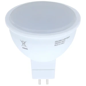 Лампа светодиодная Osram, GU5.3, 3.4 Вт, 300 Лм, свет тёплый белый, матовая колба 81979083 STLM-2183047
