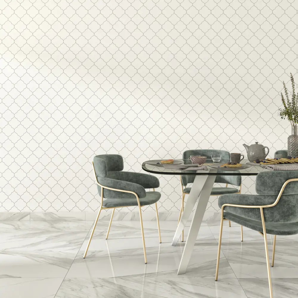 Обои флизелиновые Inspire Bastien бежевые 1.06 м Cream 5 STLM-2109889 - Вид №5