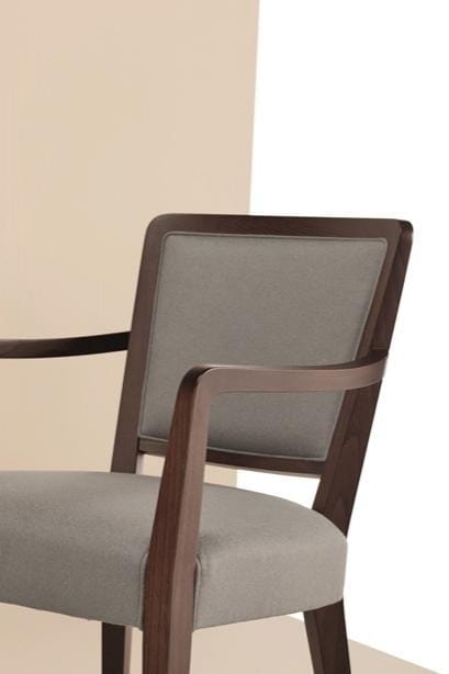 Мягкий тканевый стул с подлокотниками Cizeta GAMMA ARCH-00031829 - Вид №4
