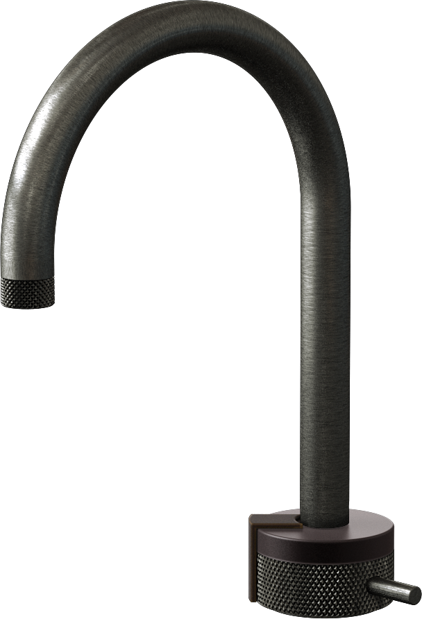 E-11502-R1GM-L2OB-BOX Однорычажный прогрессивный смеситель для раковины - излив 16см GRAFF MOD+