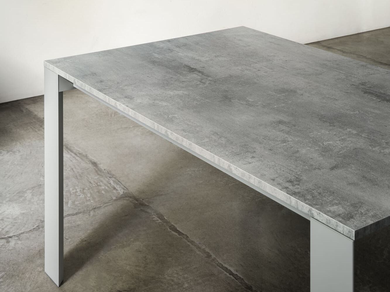 Стальной и Сверхкерамический выдвижной обеденный стол Bontempi Casa PASCAL ARCH-00061066 - Вид №2