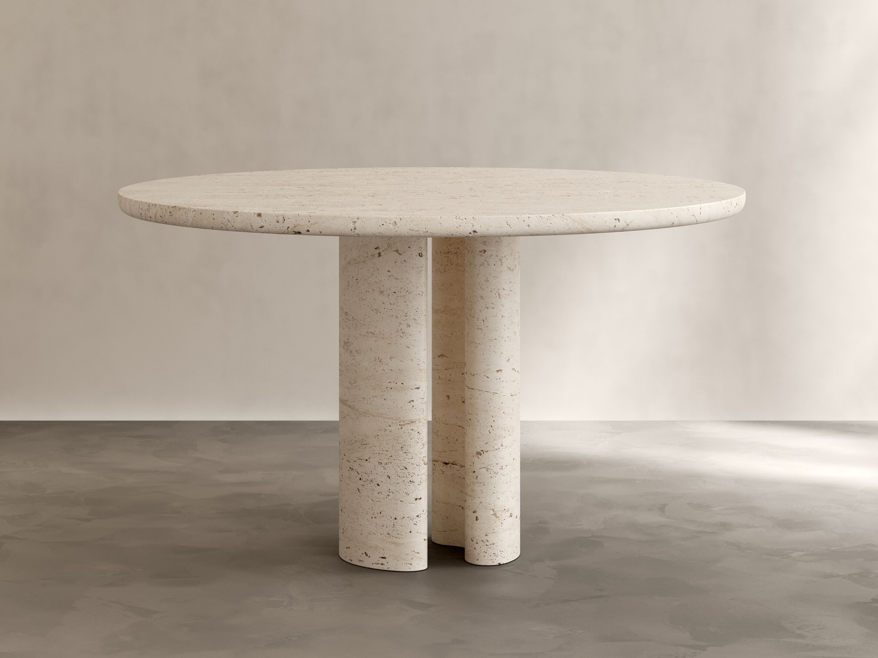 Круглый обеденный стол из натурального камня Paloma Editions ARCH-00118843 - Вид №1