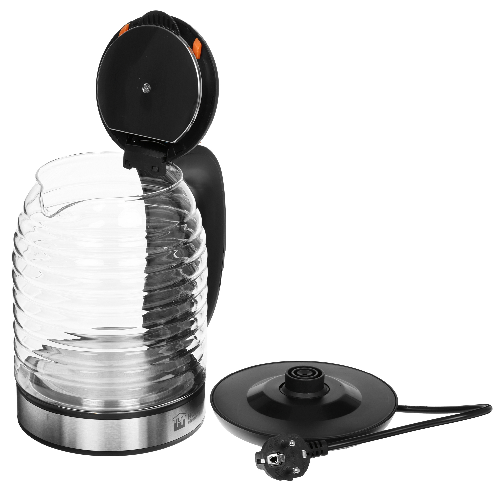 9091591 Электрочайник HOME ELEMENT HE-KT2304 темный янтарь черный STDN-0136433 - Вид №4