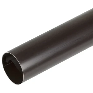 Труба водосточная 80x2000 мм цвет коричневый