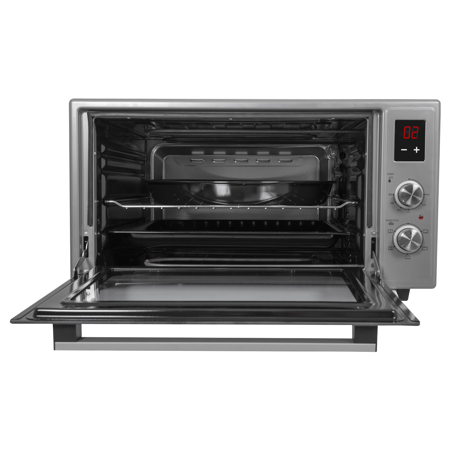 9160733 Мини-печь ESPERANZA TO-48CD G серый STDN-0075376 - Вид №1