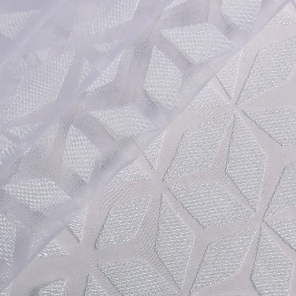 Тюль на ленте Loarre 250x280 см цвет белый INSPIRE STLM-2001781 - Вид №1