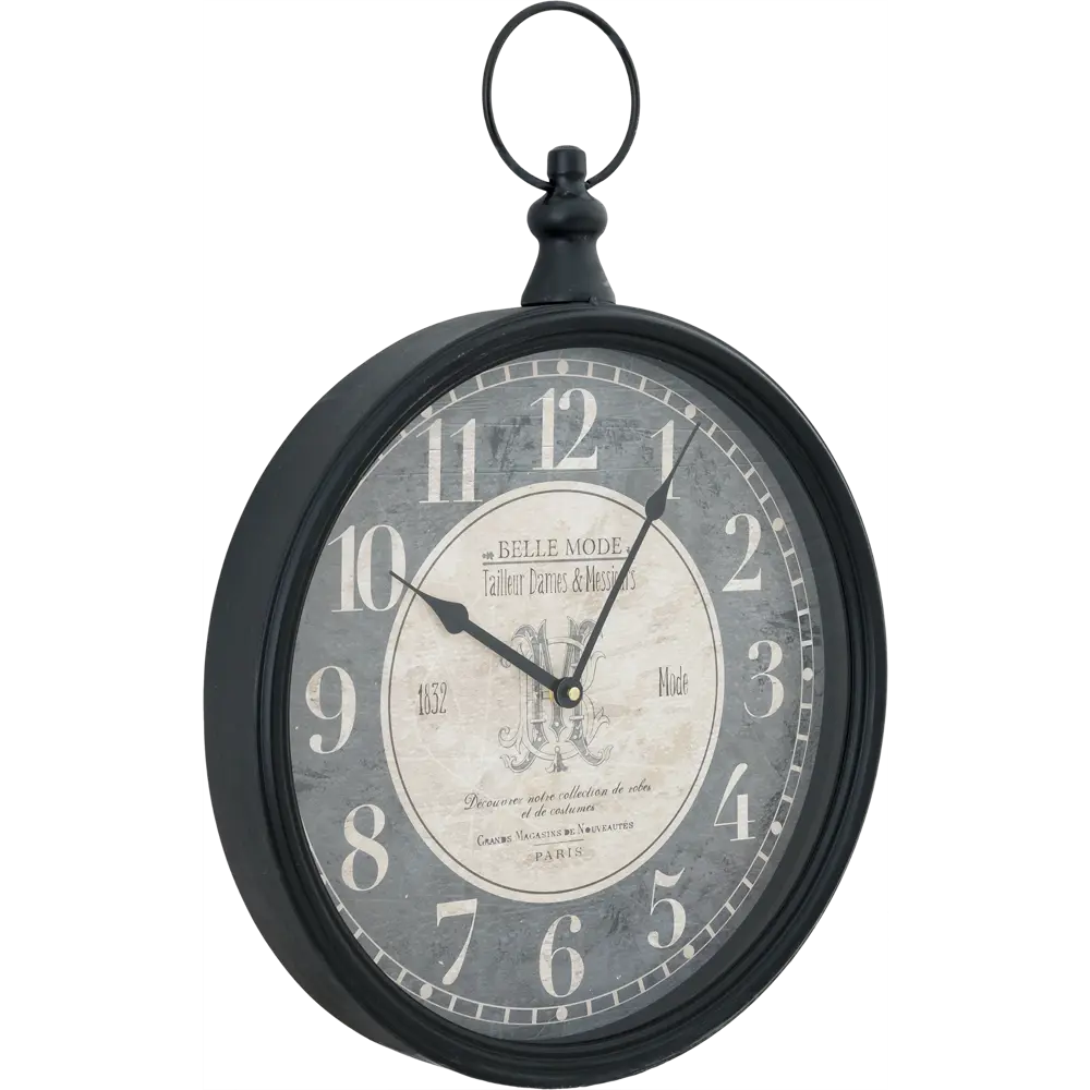 Часы настенные цвет серый 40 см Atmosphera Romance STLM-2050875 - Вид №2