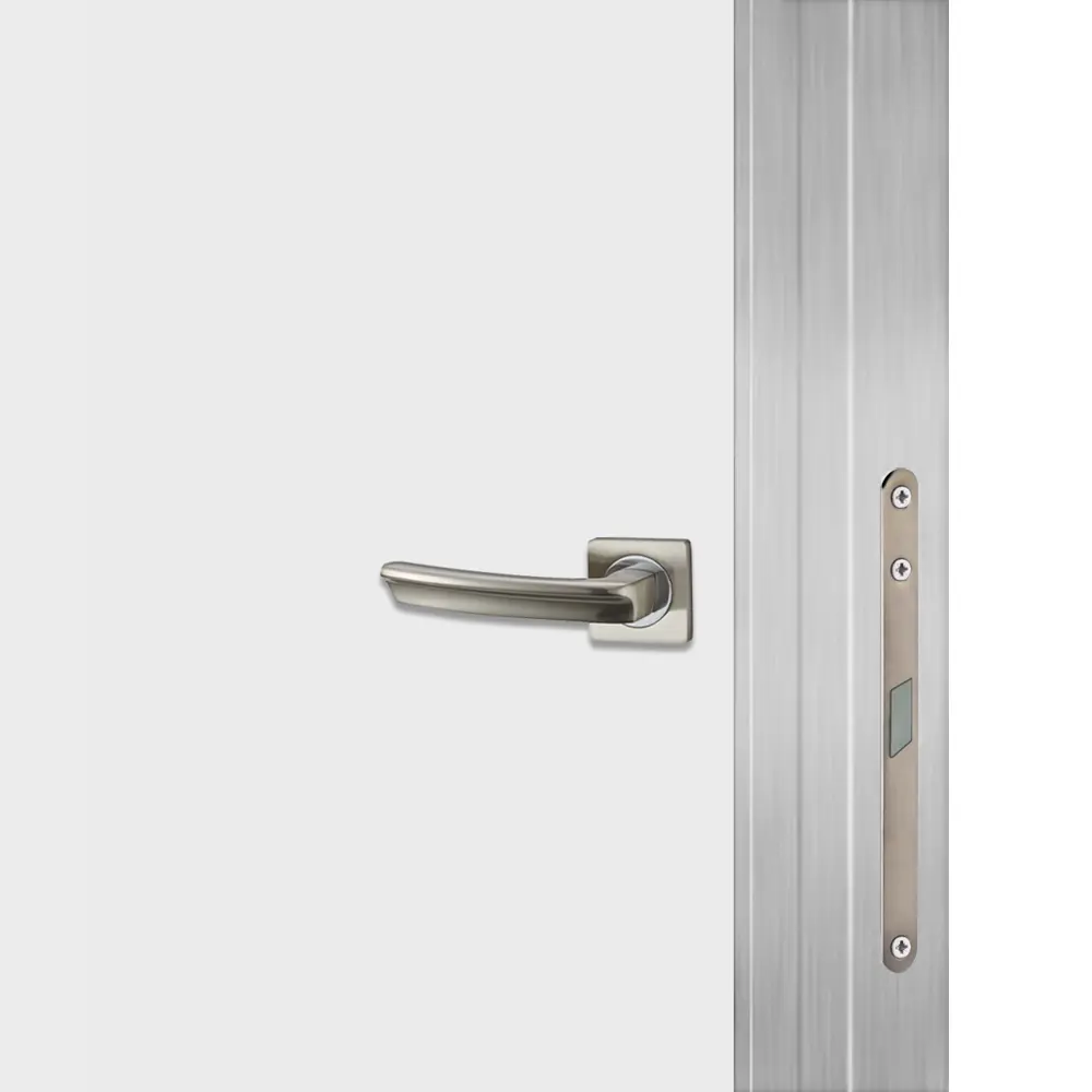 Дверь межкомнатная глухая Invisible Opt 60x200 см правая алюминий цвет белый 89439063 STLM-2113321 VELLDORIS  - Вид №1