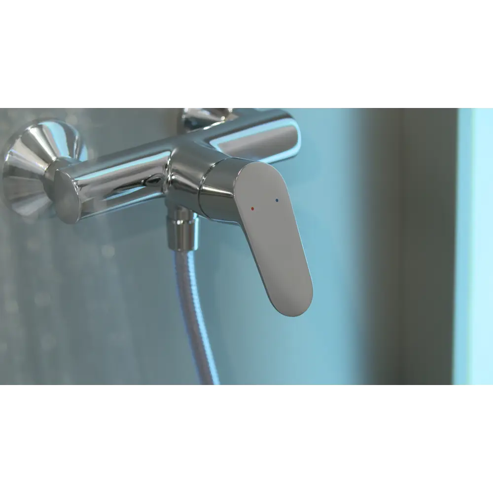 Смеситель для ванны и душа Hansgrohe Focus E2 однорычажный цвет хром STLM-2178861 - Вид №3