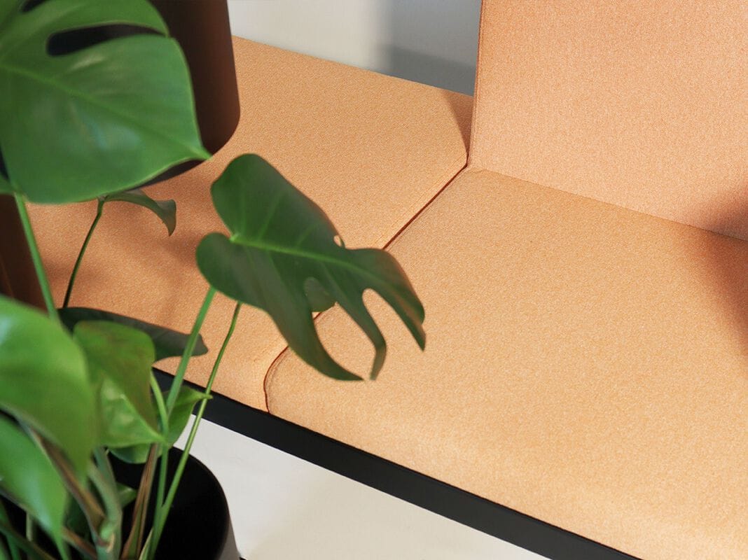 Модульная скамья из ткани со спинкой SCHNEEWEISS interior BANDA 600 ARCH-00145388 - Вид №8