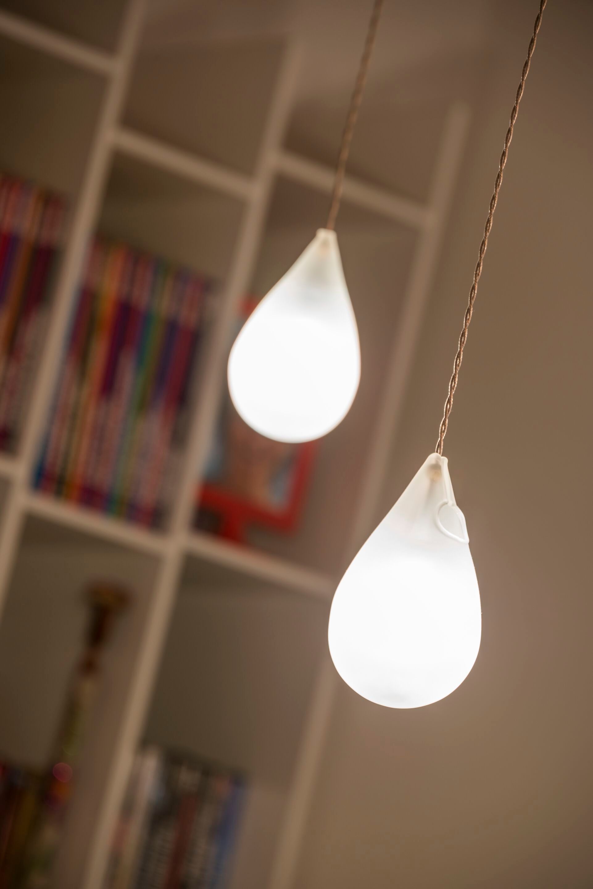 Стеклянный светодиодный подвесной светильник Album капля ARCH-00047802 - Вид №6