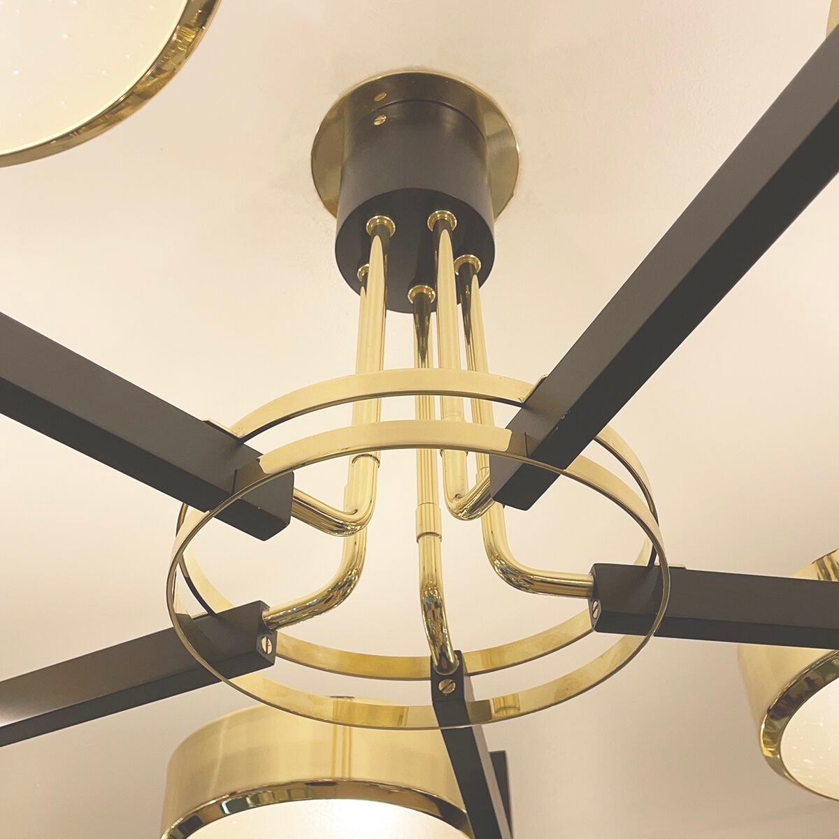 Потолочный светильник из металла и муранского стекла GASPARE ASARO затмение ARCH-00094009 - Вид №2