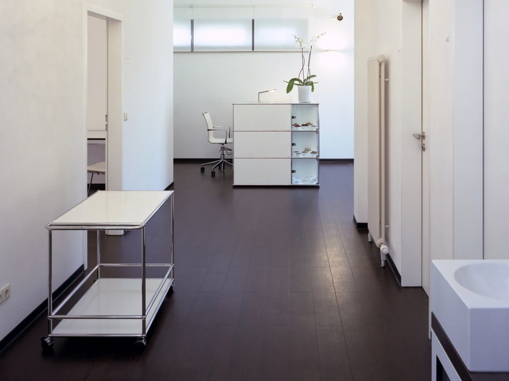 Металлический модульный низкий офисный шкаф USM USM Haller System ARCH-00017847 - Вид №8