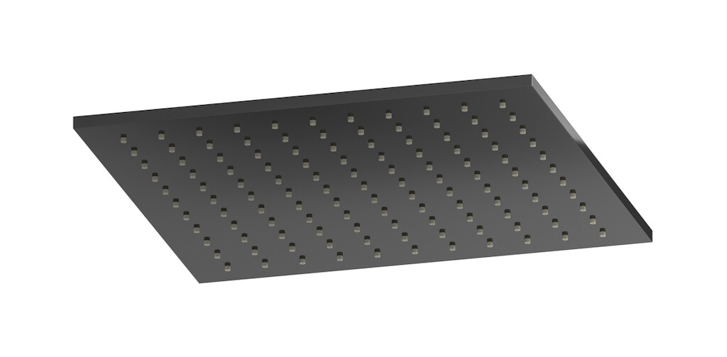 Верхний душ квадратный 300x300 WE ARE IB ma031cf Black Chrome Monamour 