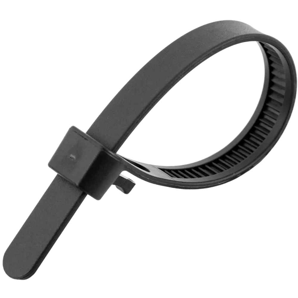 Стяжка кабельная многоразовая Европартнер PRM 7.5x120 мм нейлон цвет черный 20 шт STLM-2068870 - Вид №1