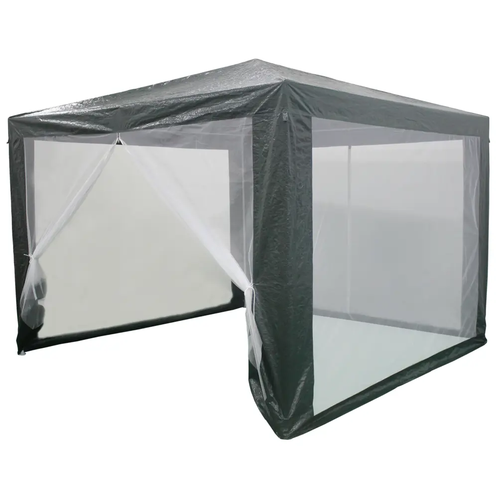 Павильон BEGINIA 3x3 м сталь зеленый Товар без серии STLM-2037414