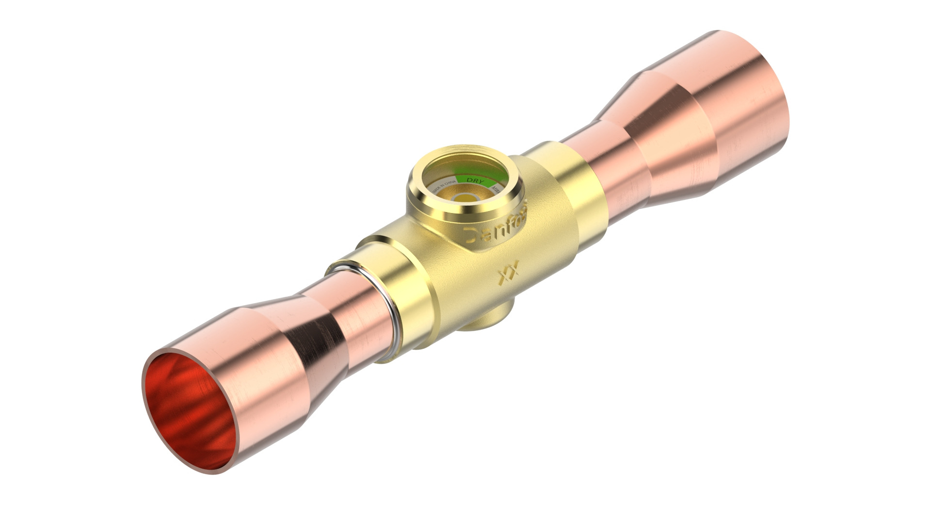 Danfoss SGN — Смотровые стекла с индикатором влажности SGN 10s Смотровое стекло 014-0190  - Вид №7