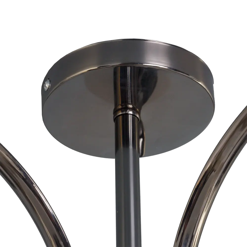 Люстра Блеск-2 5xE27x40 Вт, металл/стекло, цвет чёрный/белый MW-Light STLM-2135964 - Вид №4