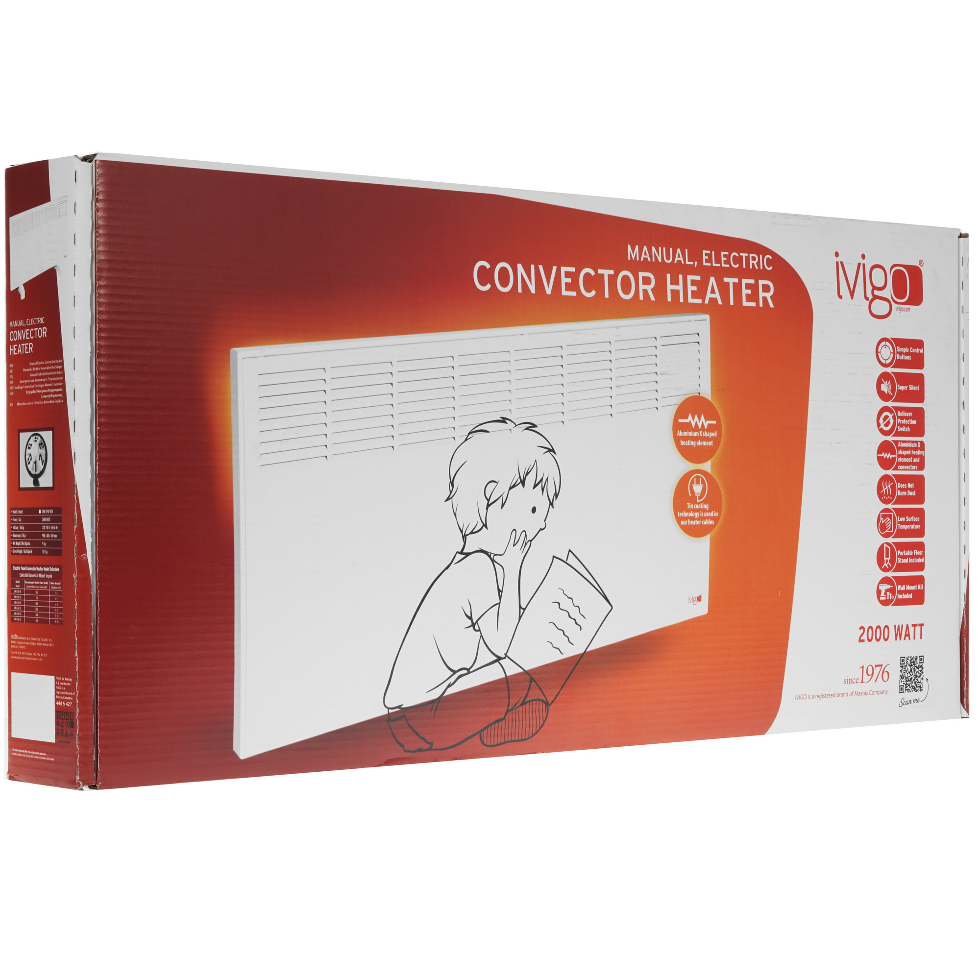 9935446 Конвектор iVigo EPK4590M20 STDN-0123545 - Вид №8