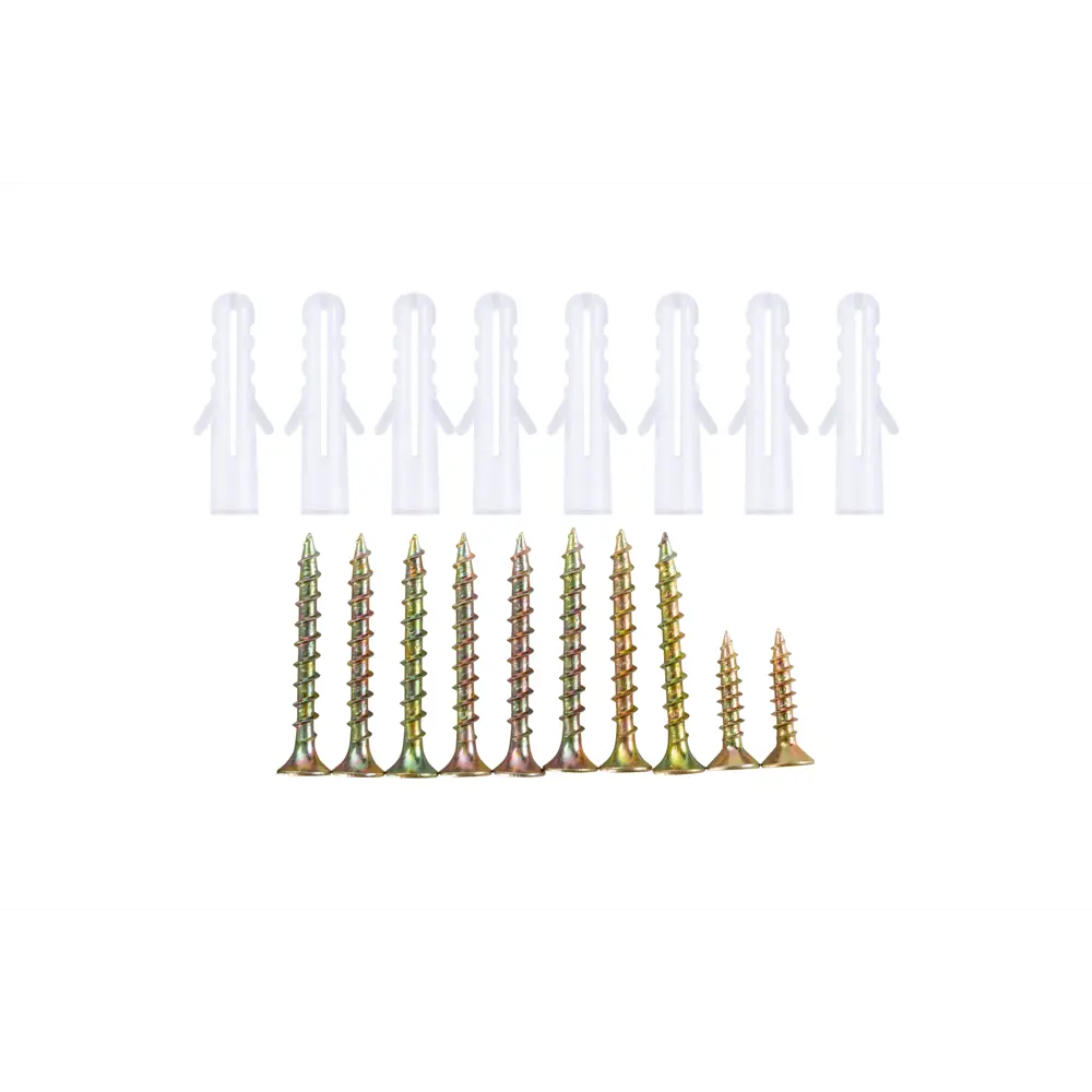 Настенная полка KONSENSA 60x23.5 см со скрытым креплением МДФ цвет светлый мрамор STLM-2131001 - Вид №8