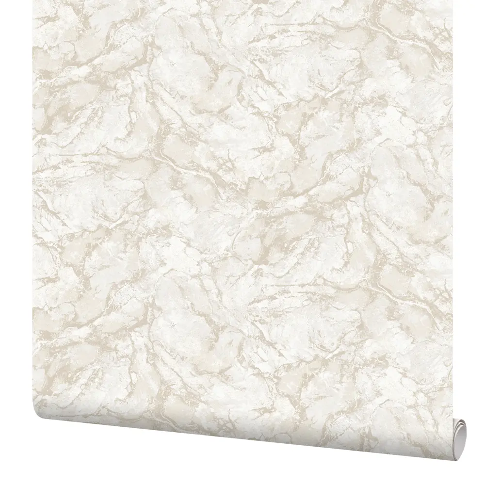 Флизелиновые обои Erismann Mramor экрю с рельефным абстрактным рисунком 89413686 STLM-1575391