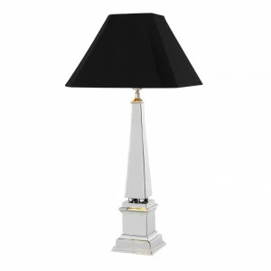 Настольная лампа San Michele от Eichholtz Хром 110760 EICHHOLTZ КОЛОННА 062067 Хром;черный