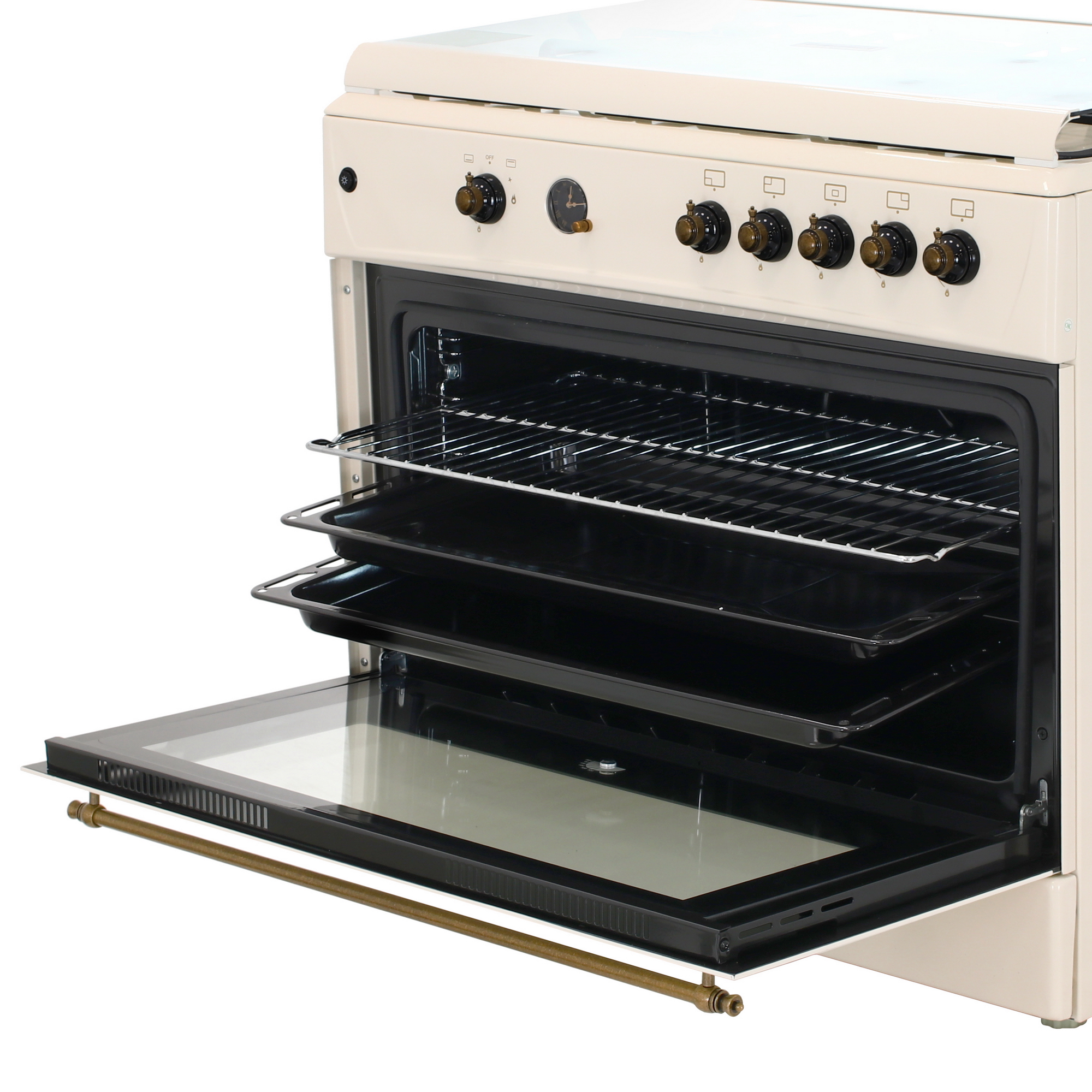 9016707 Газовая плита NORDFROST GG 9064 YR бежевый STDN-0054709 - Вид №6