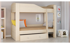 16598 Детская двухъярусная кровать Астра-2, 80 РВ-мебель