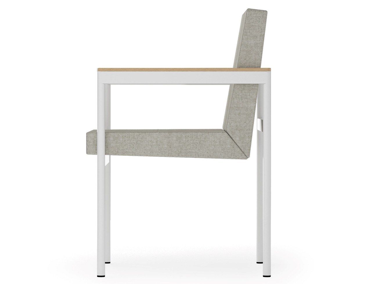 Мягкий тканевый стул с подлокотниками SCHNEEWEISS interior Dacor ARCH-00101399 - Вид №2