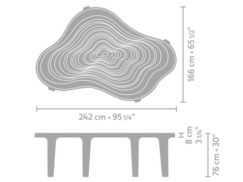 Обеденный стол из массива дерева Linteloo остров ARCH-00061375 - Вид №9