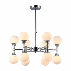 Подвесная люстра Arte Lamp A9162LM-12CC белая ARTE LAMP ДИЗАЙНЕРСКИЕ 188051 Белый
