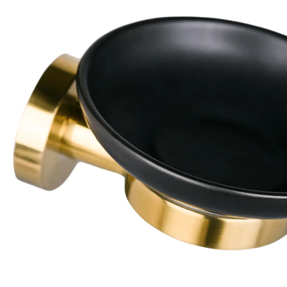 Мыльница Moroshka Oro Nero металл цвет чёрный/золотой STLM-2183030 - Вид №4