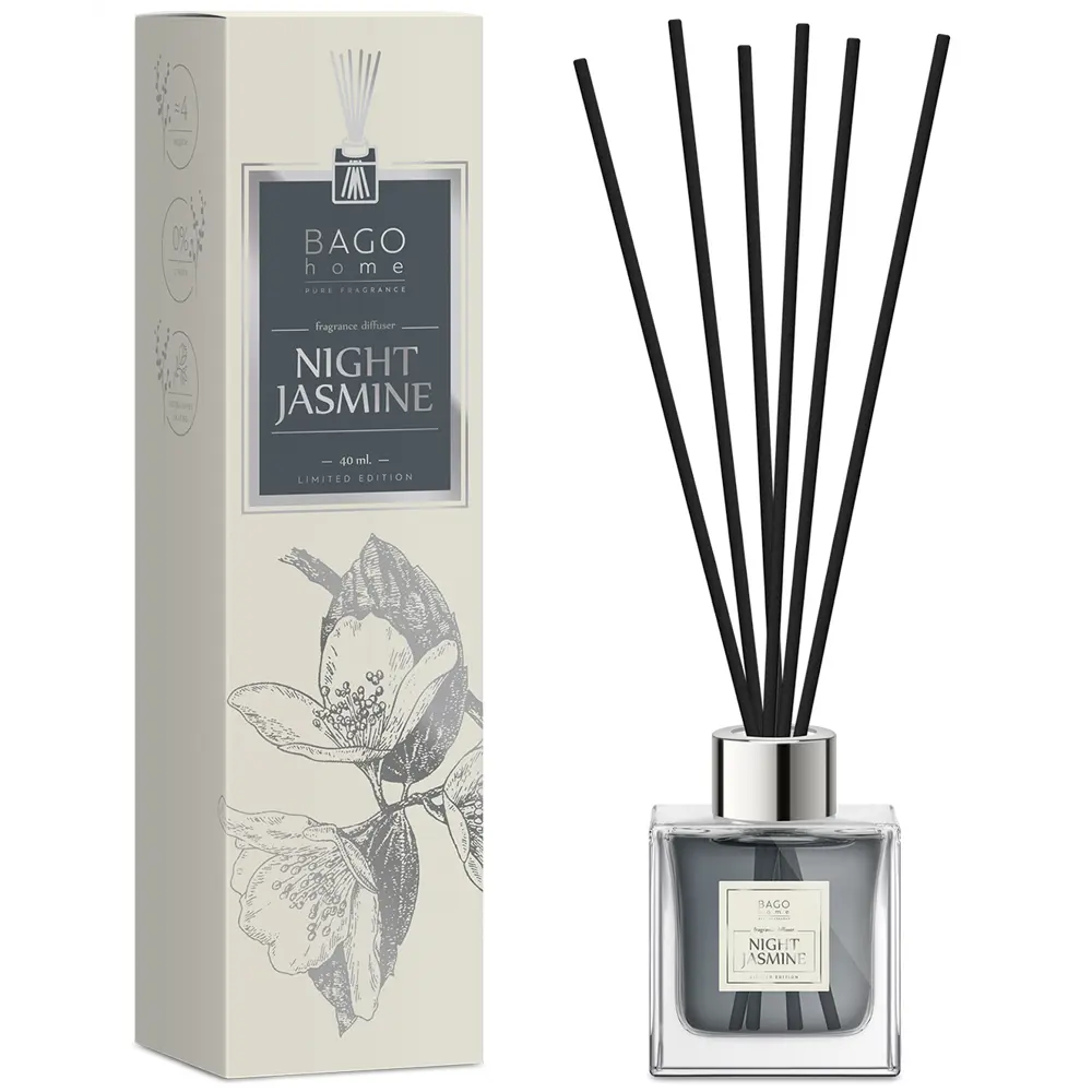 Ароматический диффузор Bago Home Цветущий жасмин 40 мл STLM-2065693