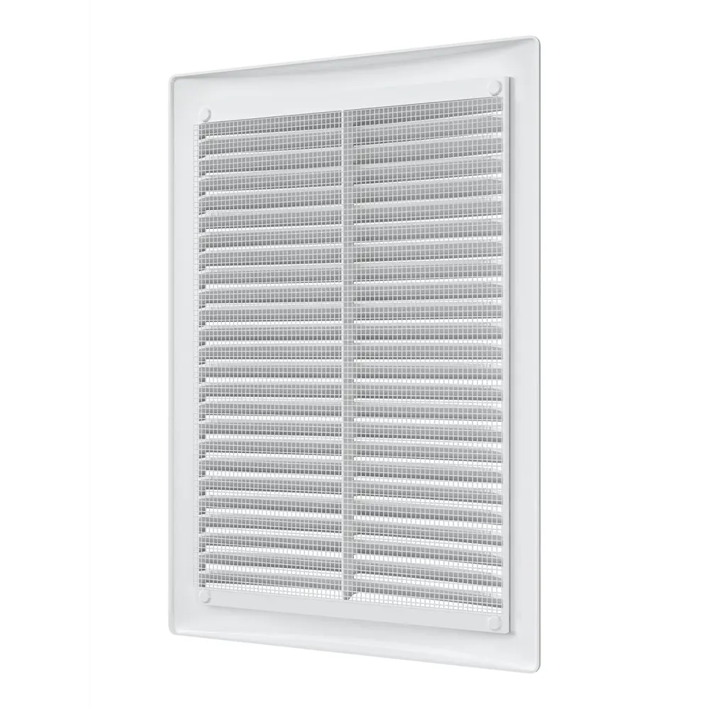 Вентиляционная решетка с сеткой Fonet 180x250 мм пластик цвет белый STLM-2170502 - Вид №2