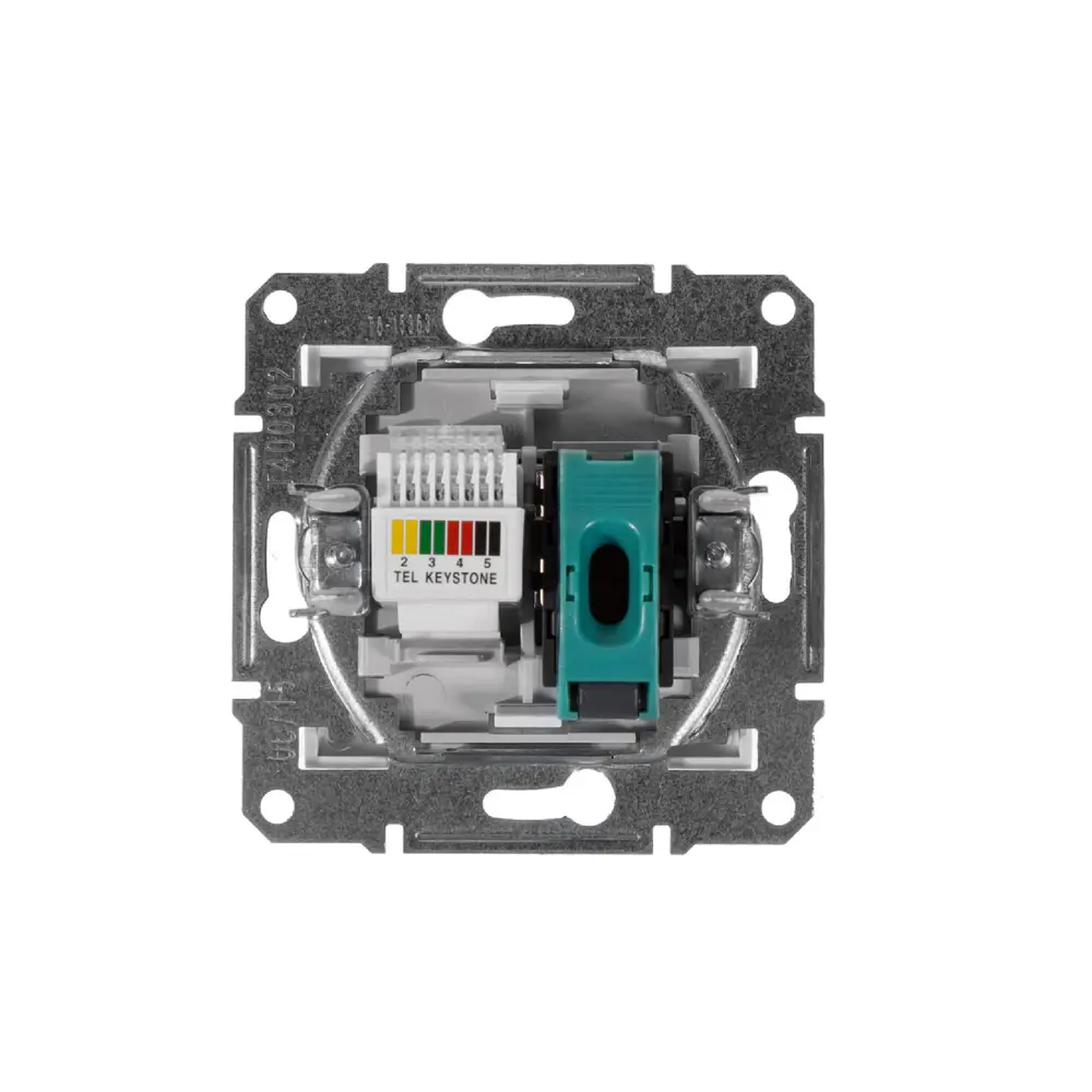 Розетка компьютерная Schneider Electric Sedna, компьютер/телефон, цвет белый STLM-2117748 - Вид №1