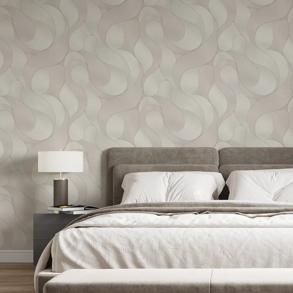 Обои флизелиновые Palitra Planet Faina бежевые 1.06 м PP72119-24 STLM-2112932 - Вид №2