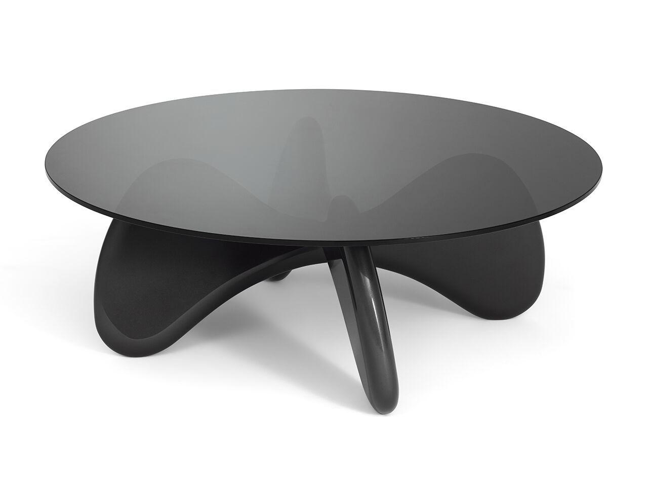 Стеклянный круглый журнальный столик HC28 maison SPHENOID ARCH-00123315 - Вид №1