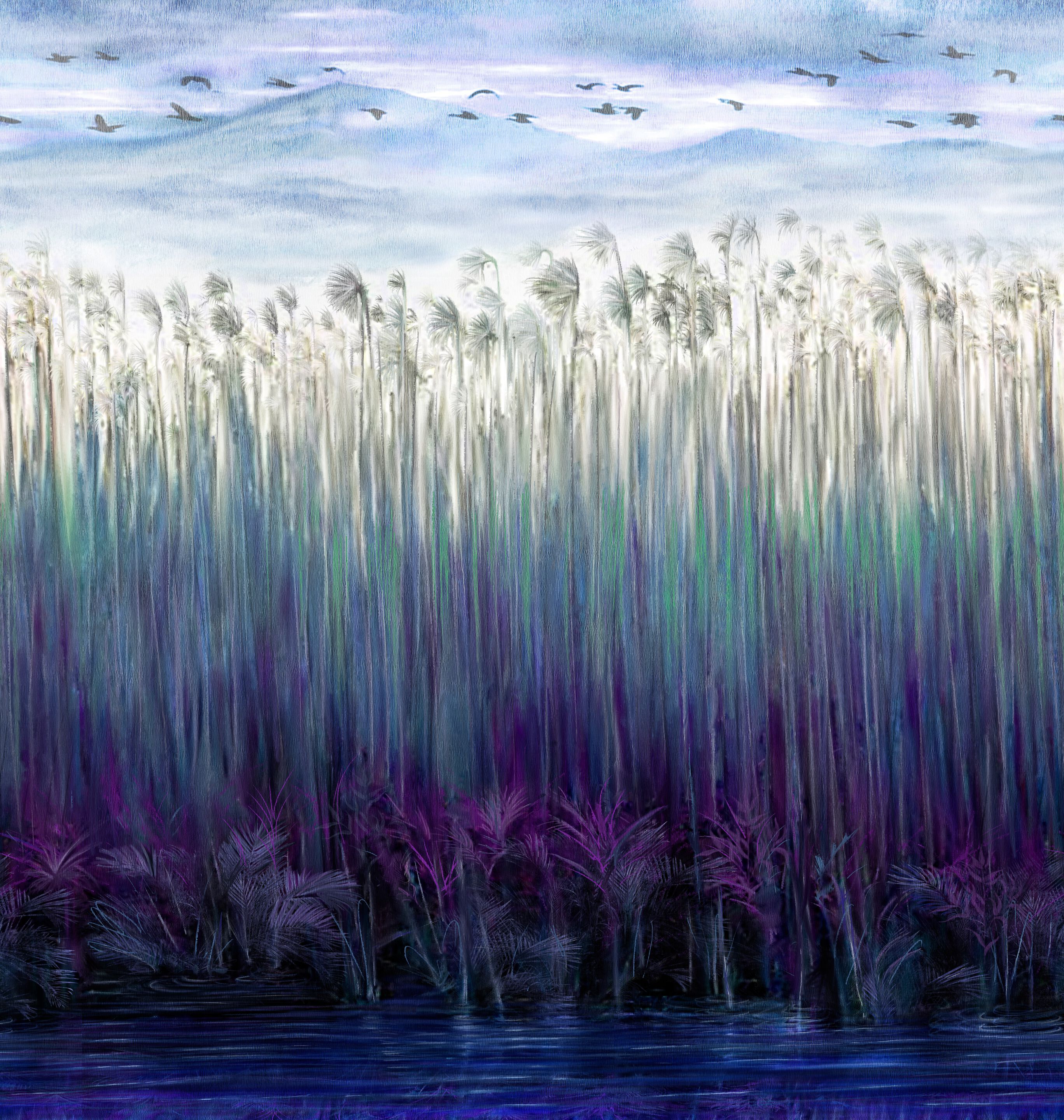 Цветочные узоры нетканые обои TEXAM Ката ARCH-00101235 - Вид №3