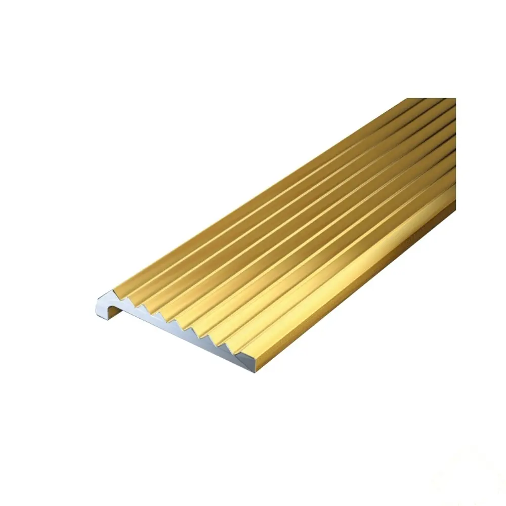 Уголок алюминиевый 23x6.3x2x1000 мм цвет золото 10892065 STLM-2186531 Santreyd 