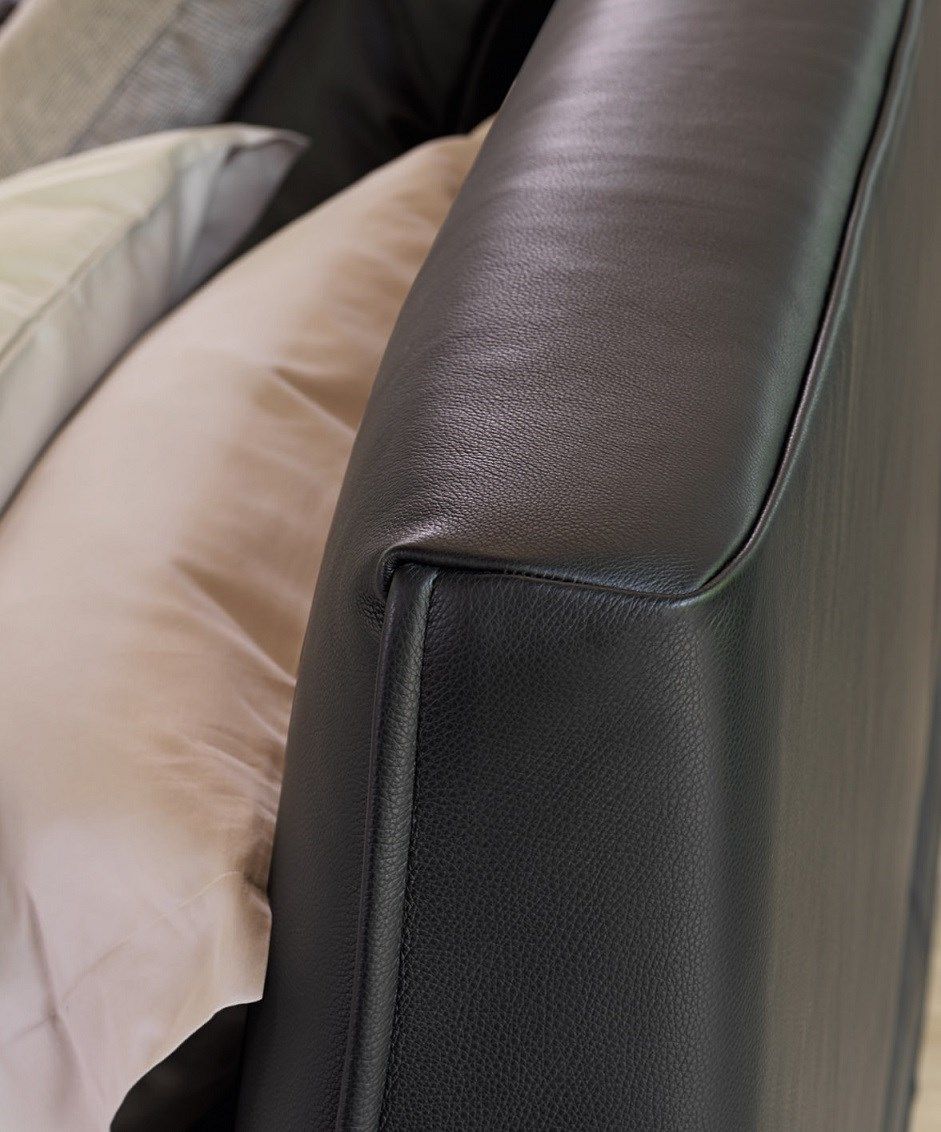 Съемная двуспальная мягкая кровать из ткани Flou ARCH-00088160 - Вид №11