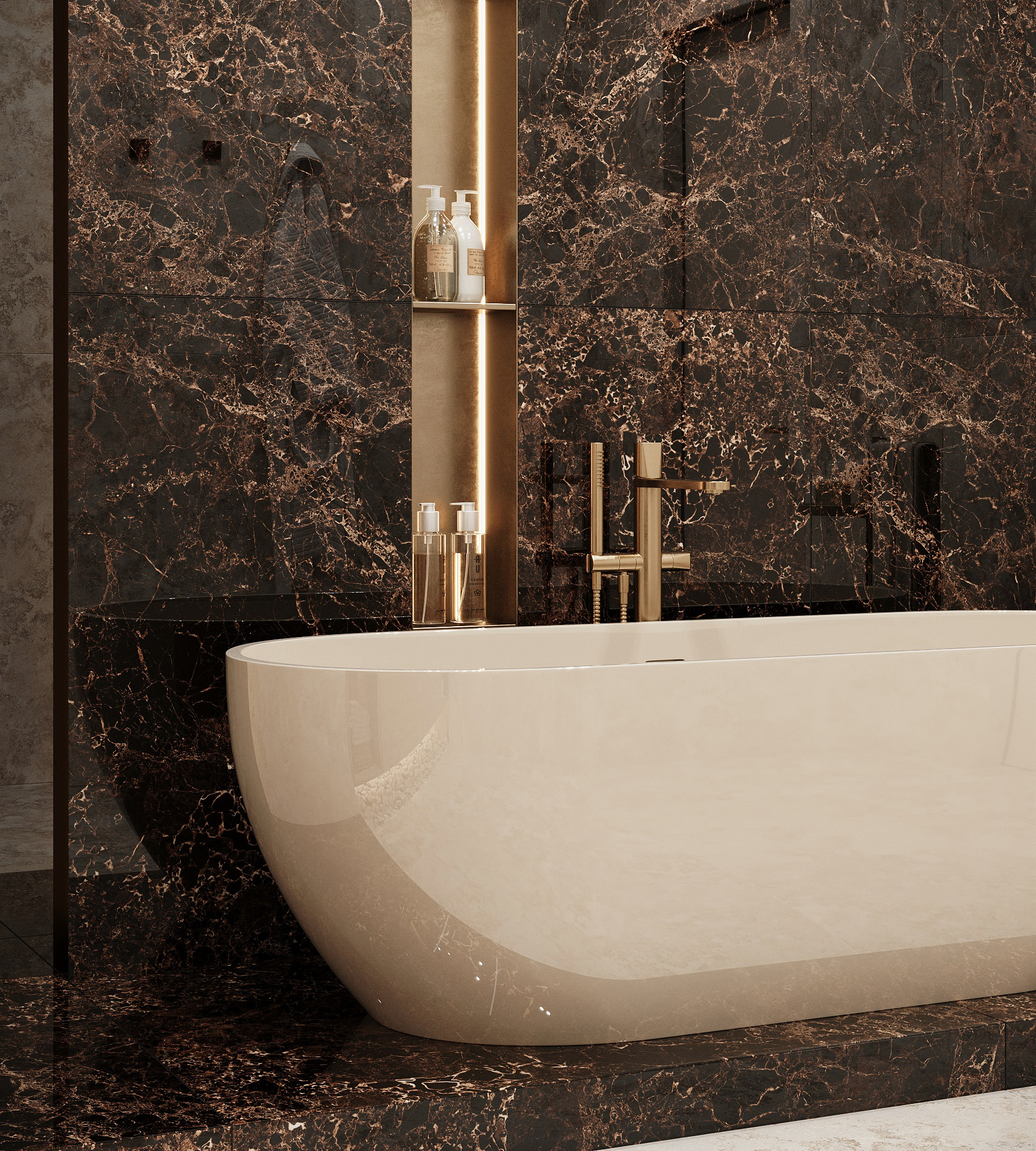 Керамогранит VATICAN EMPERADOR 60х120 Arcadia Ceramica HG2013-A - Вид №1
