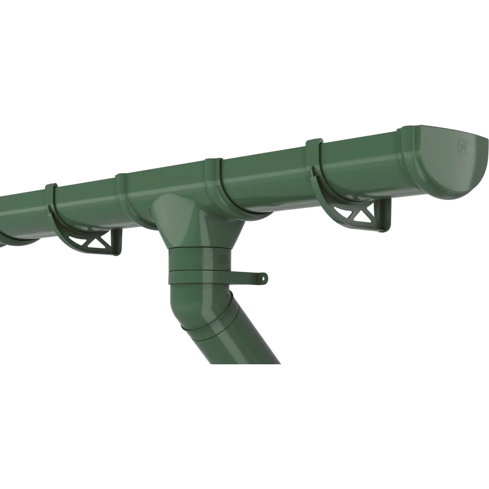 Кронштейн желоба ПВХ Технониколь Оптима 29 мм цвет зеленый STLM-2200588 - Вид №2