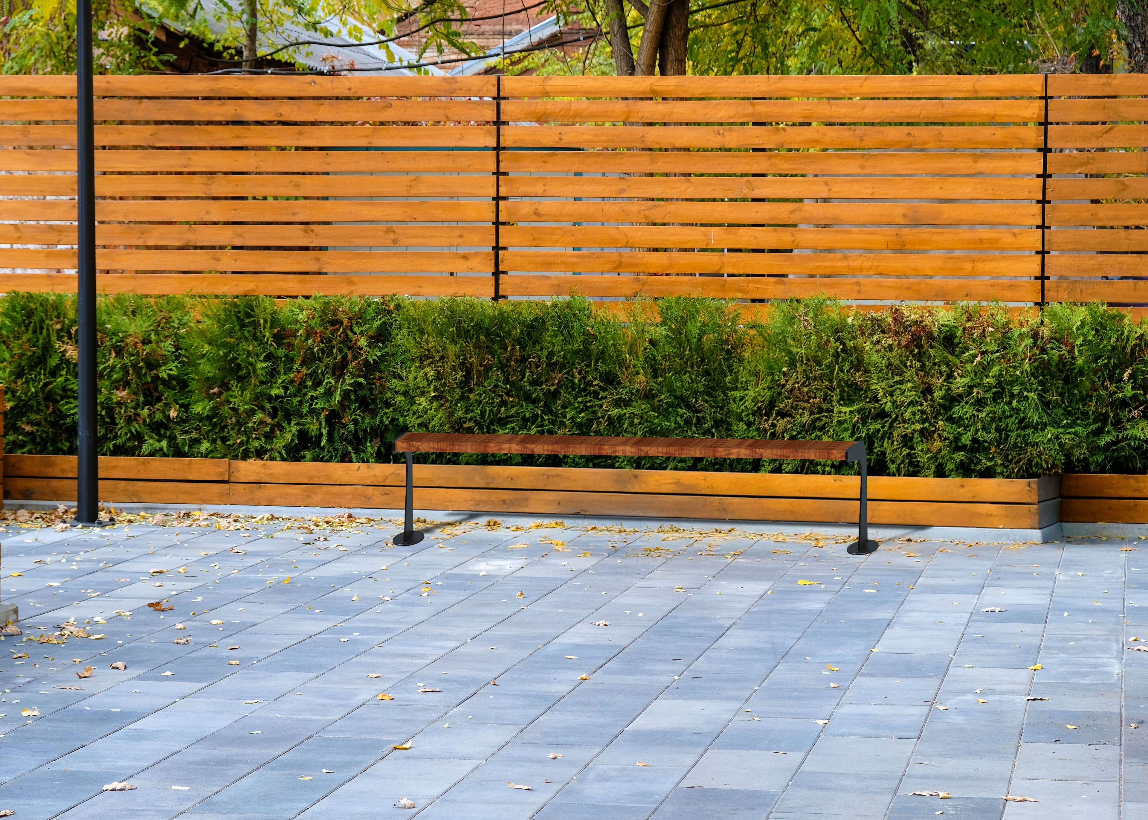 Скамья okumè без спинки Studio Città CENTER ARCH-00112879 - Вид №2