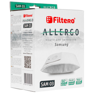 5032910 Комплект пылесборник и фильтр Filtero Allergo SAM 03