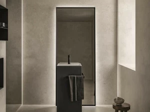 Cerasa Напольное зеркало со встроенной подсветкой для ванной комнаты Nerolab
